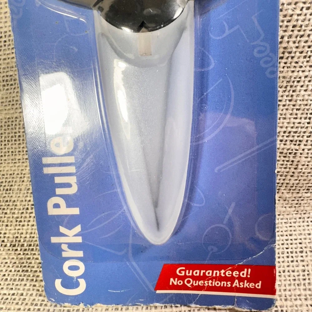 Vintage EKCO Bar Works‎ Cork Puller 1997 New Old Stock Two Prong Ah-So 84007